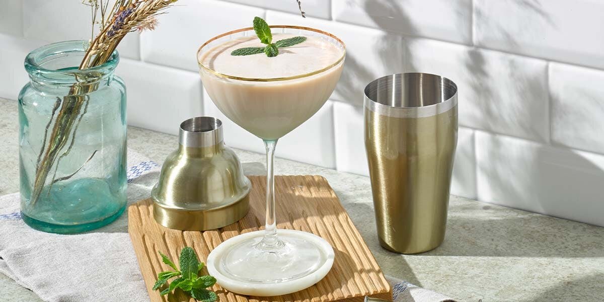 This creamy mint cocktail is a dreamy alternative to dessert!