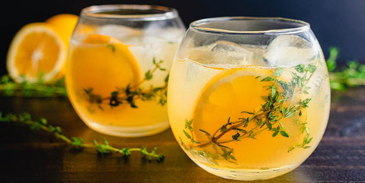We've given the classic Gin Rickey a stunning burst of orange in this gorgeous cocktail recipe!