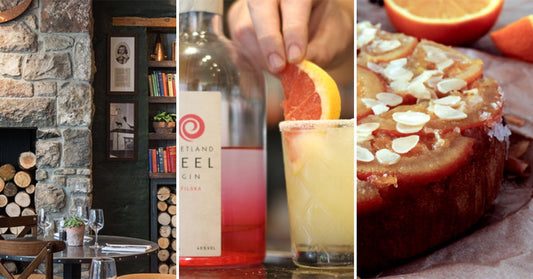 Week in gin: Scotland gin tour, gin upside-down cake and a juniper latte