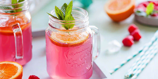 This is a pink gin cocktail with attitude!
