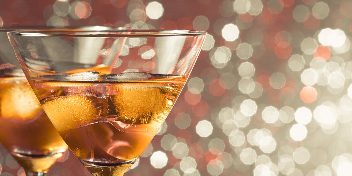 Frangelico is the secret ingredient in this deliciously festive Gingerbread Martini!