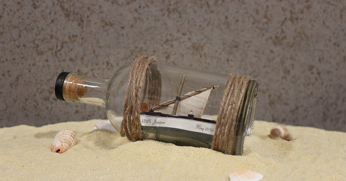 How To Build a Ship in a Gin Bottle!