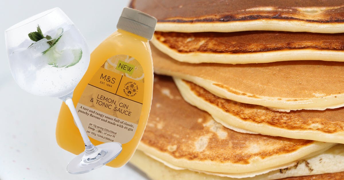 Lemon and gin sauce has us so ready for pancake day!