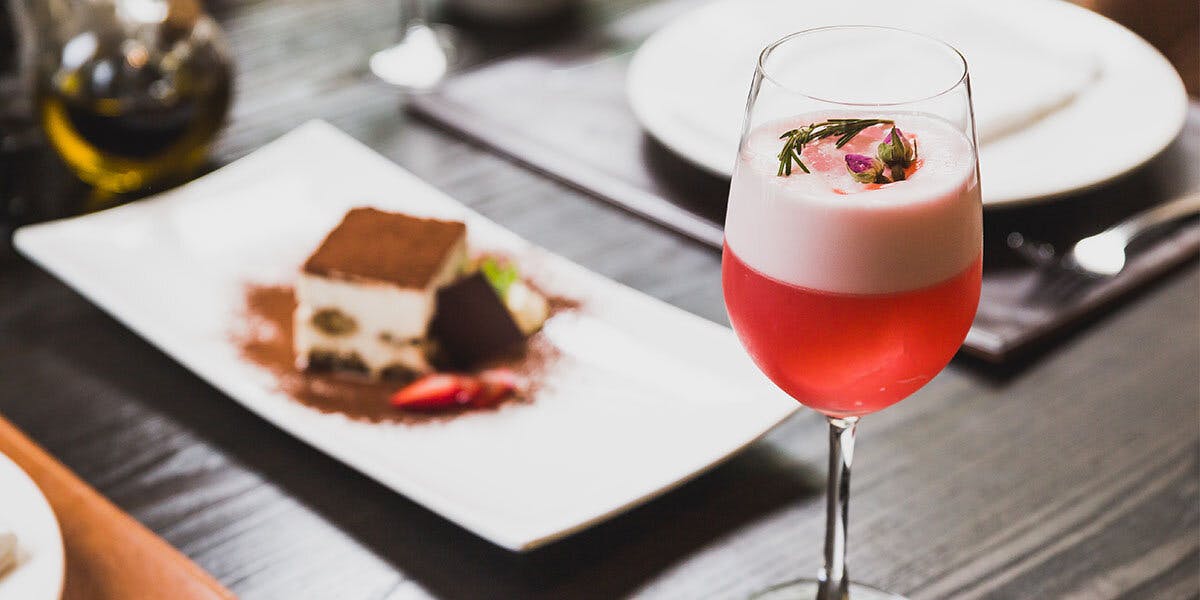 This pink rosehip gin sour is a tangy, frothy, dreamy delight!