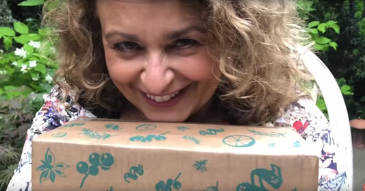 Check out Nadia Sawalha's hilarious unboxing video! 