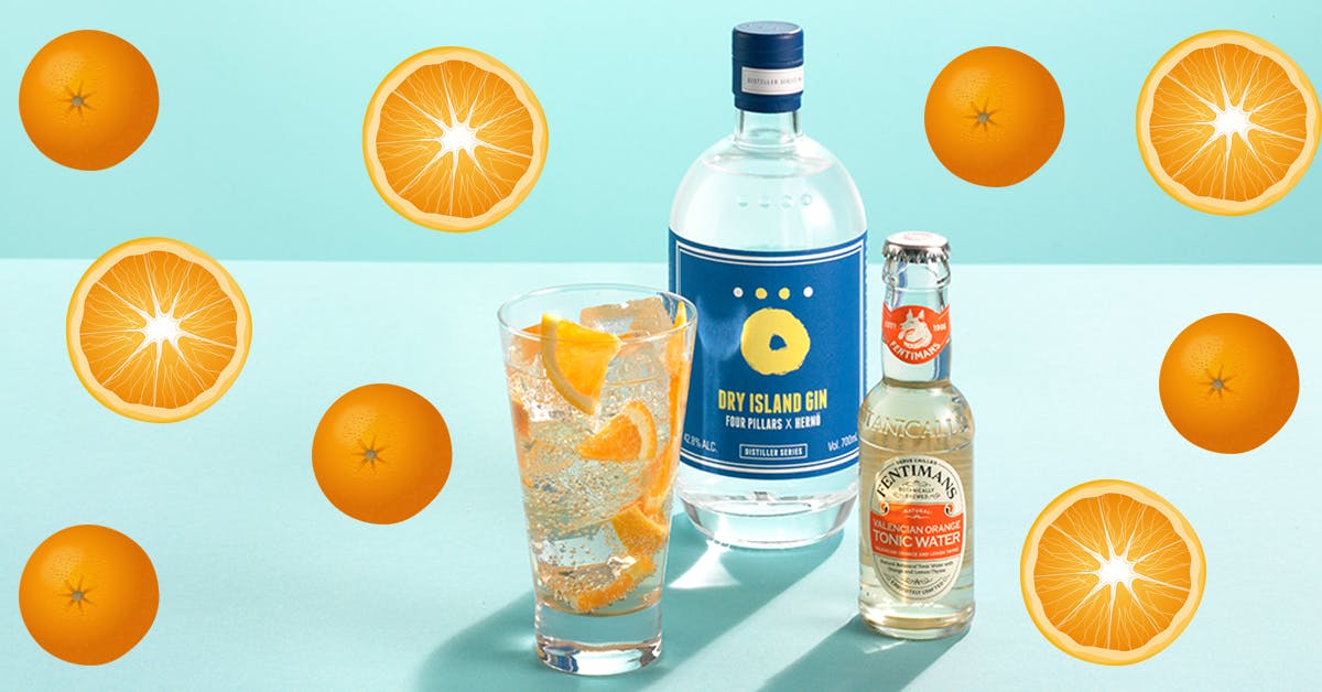 Cocktail: The Dry Island