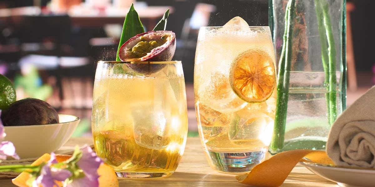 This is the perfect way to serve Warner's rum!