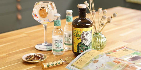 This innovative gin and tonic recipe is the perfect way to serve TŌSH Gin!