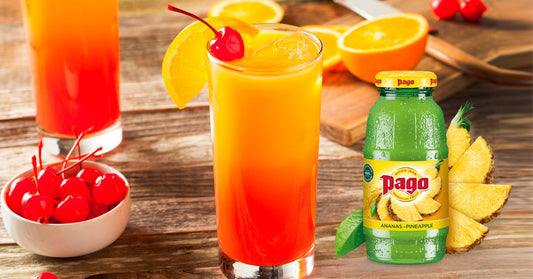 This tropical gin cocktail tastes like a summer holiday in a glass!