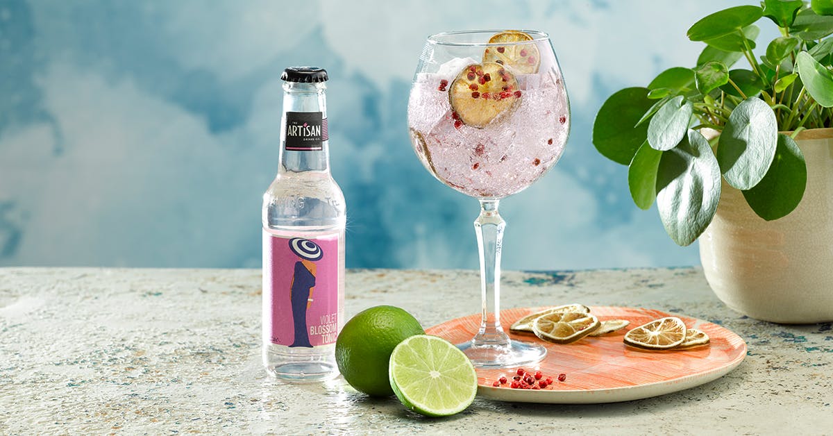 Is this violet G&T too pretty to drink? 