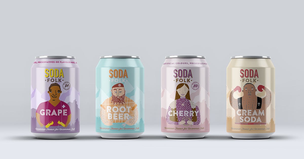 Celebrate good folk doing good deeds with Soda Folk!