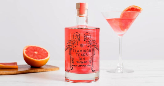 Sink the pink (gin) Flamingo Tears Gin!