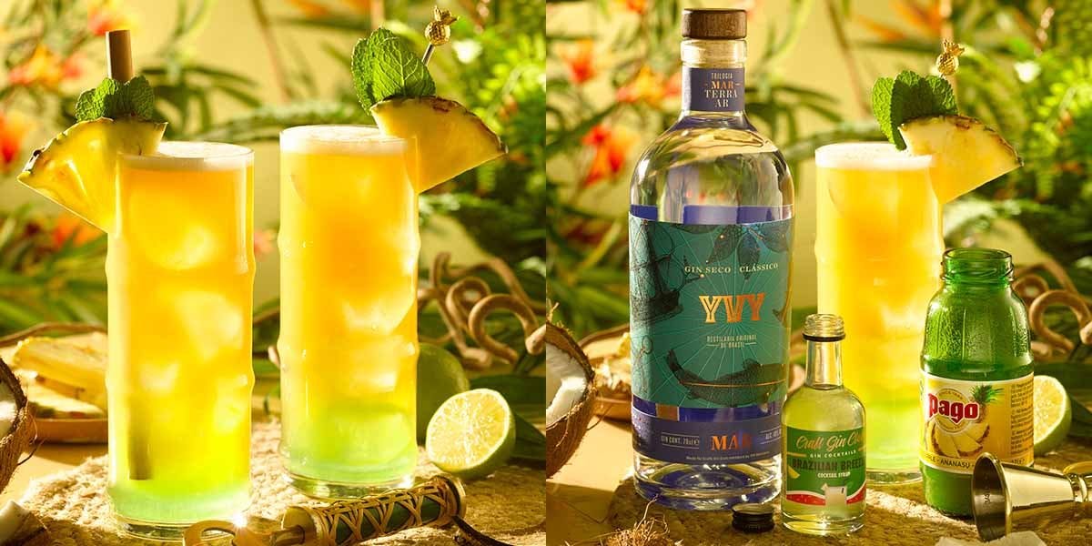 It's time for a Brazilian Breezer, Craft Gin Club's Janauary 2023 Cocktail of the Month! 