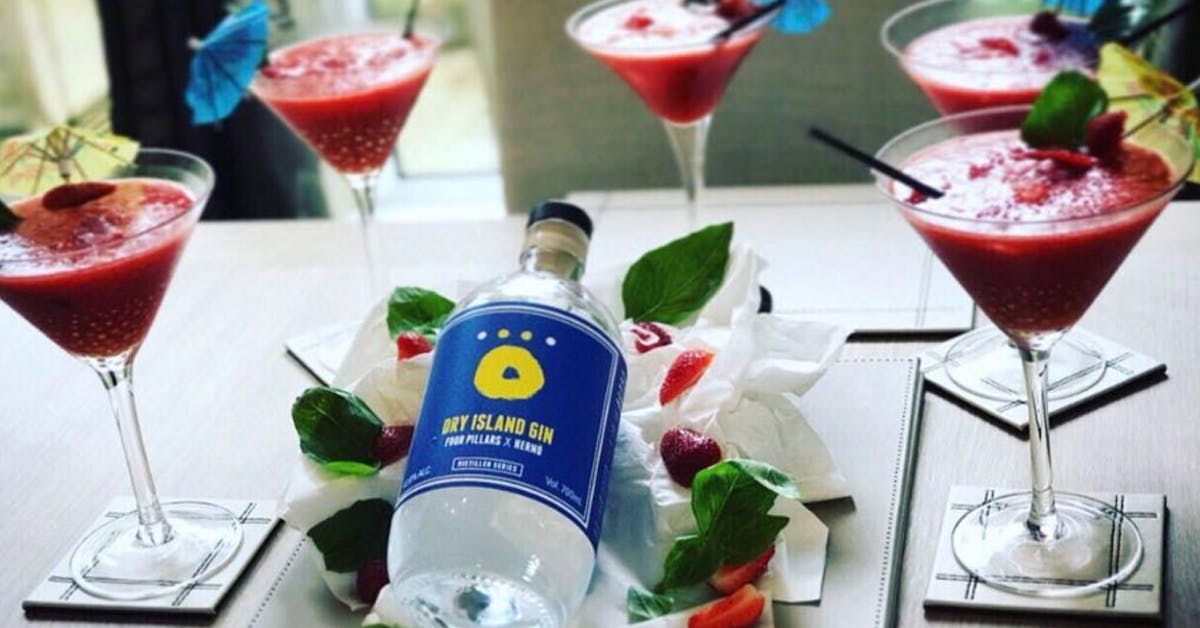 7 wonderful ways with Dry Island Gin! And not just G&Ts! 