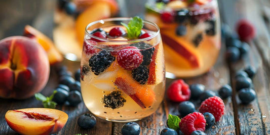 Peach & Elderflower Gin Spritz