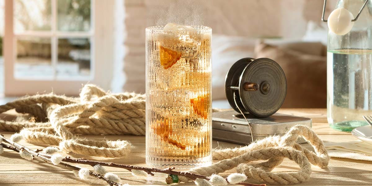 The perfect way to serve River Test Spiced Rum!