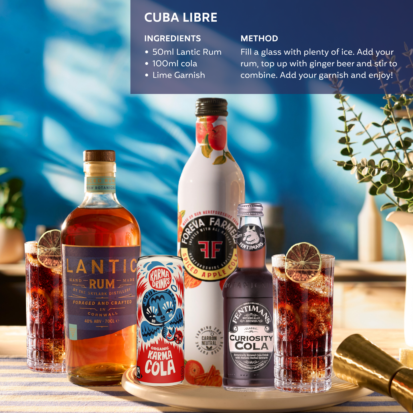 Cuba Libre Cocktail Set