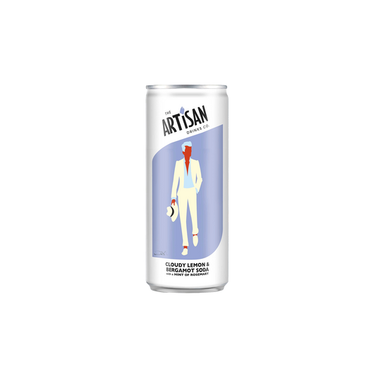 Artisan Cloudy Lemon & Bergamot Soda