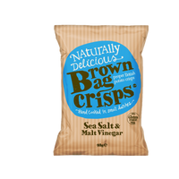 Brown Bag Salt & Vinegar Crisps 40g