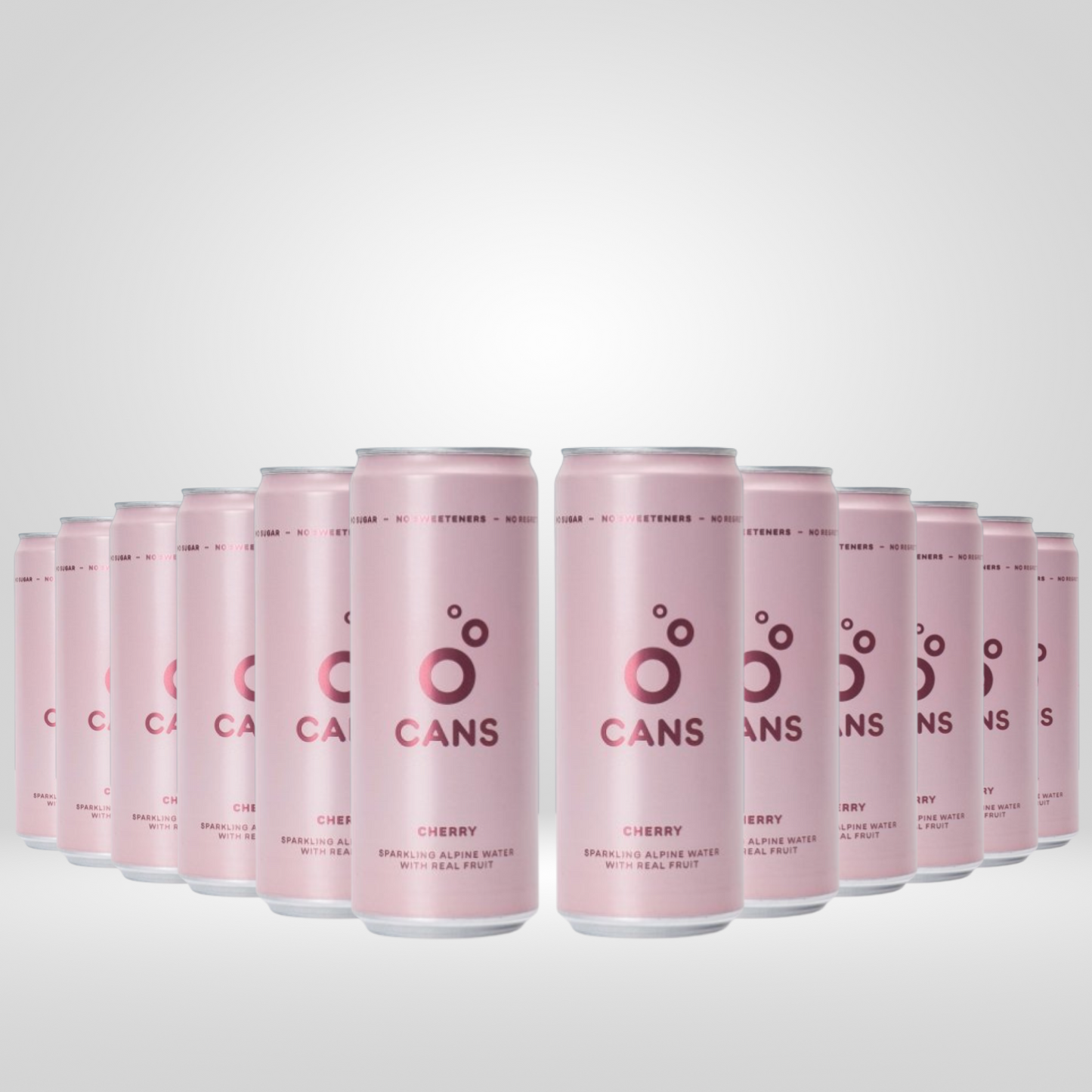 CANS Sparkling Water Cherry | 12 x 330ml