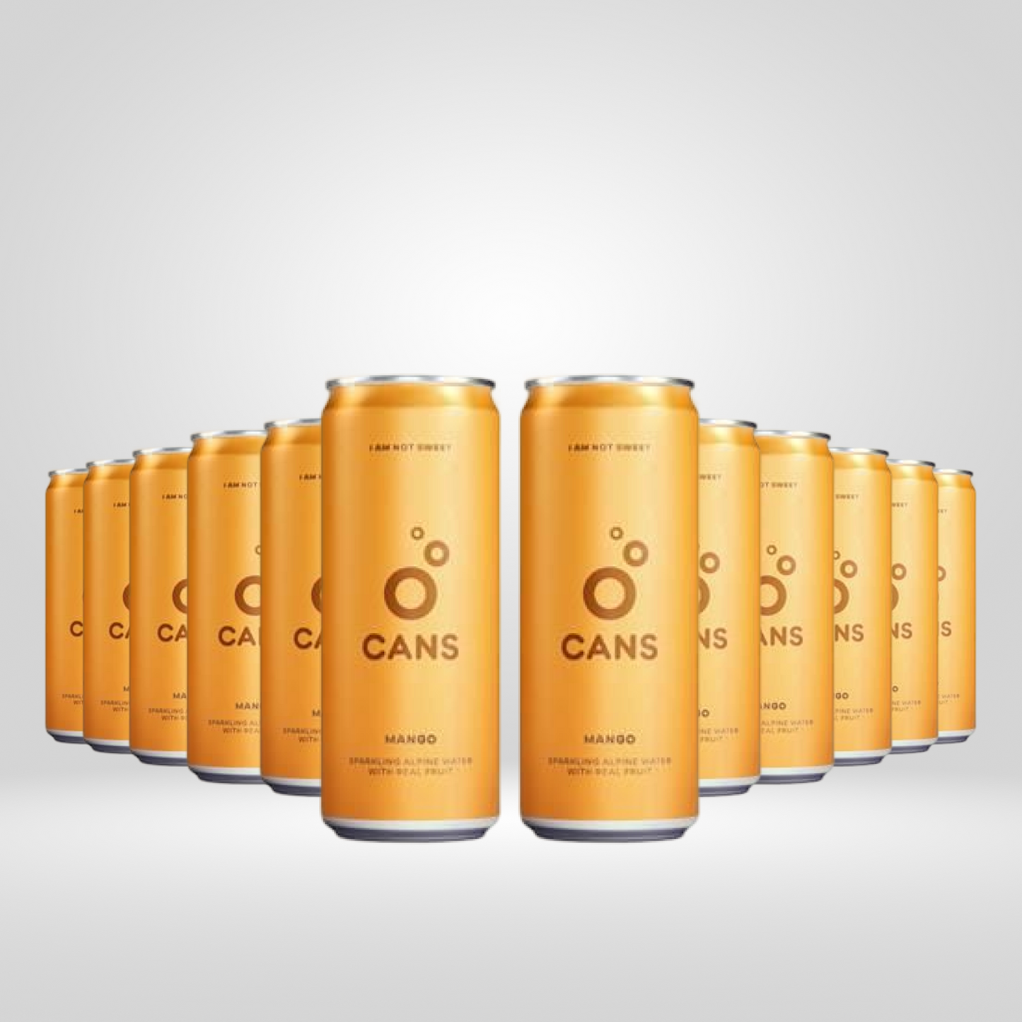 CANS Sparkling Water Mango | 12x 330ml