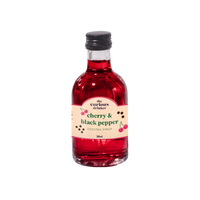 Cherry and Black Pepper syrup