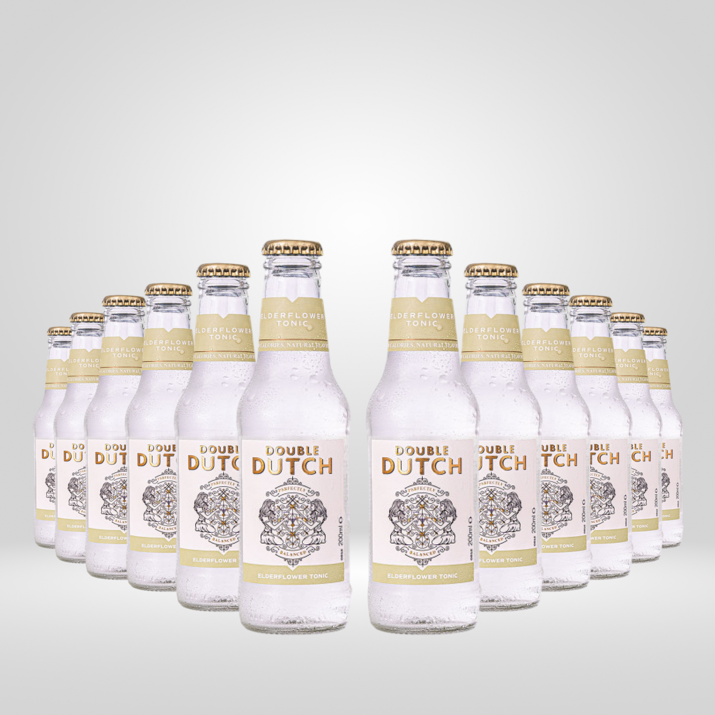 Double Dutch Elderflower Tonic |  12 x 200ml