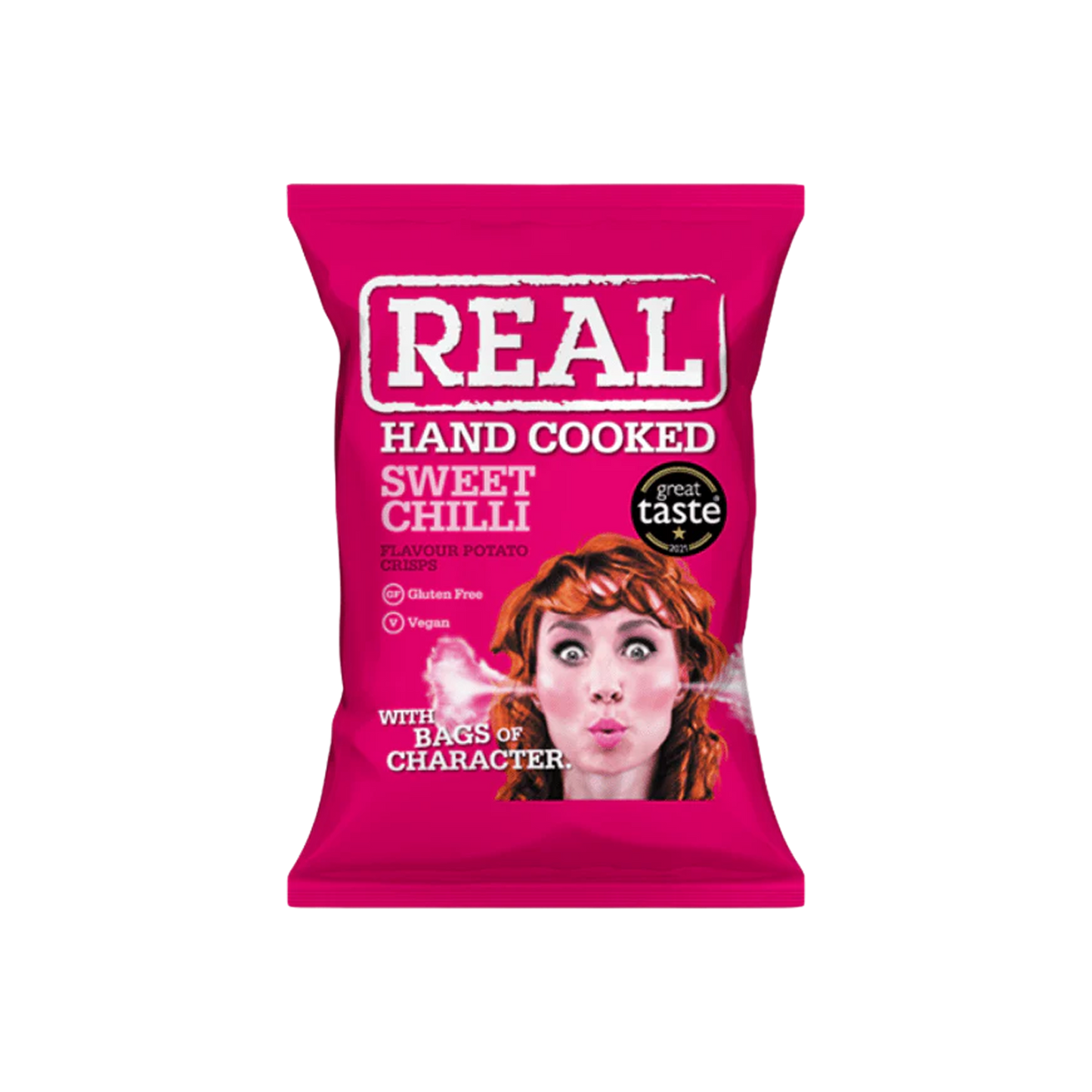 Real Crisps Sweet Chilli | 12 x 150g