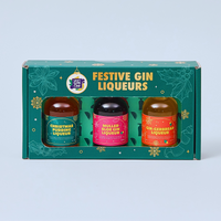 Festive Gin Liqueurs Mini Gift Set