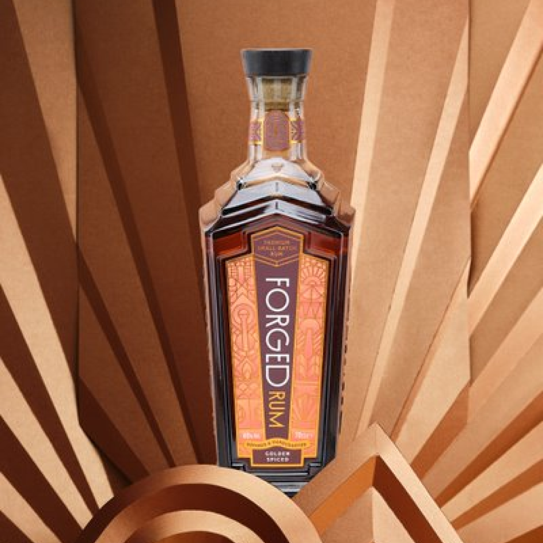 Forged Golden Spiced Rum | ABV 37.5% 70cl