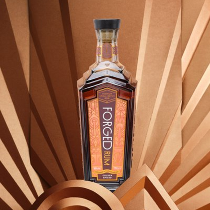 Forged Golden Spiced Rum | ABV 37.5% 70cl