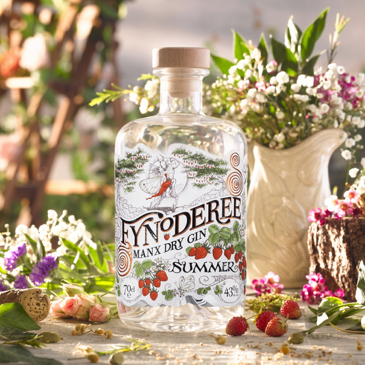 Fynoderee Manx Dry Gin Summer Edition | ABV 43% 70cl