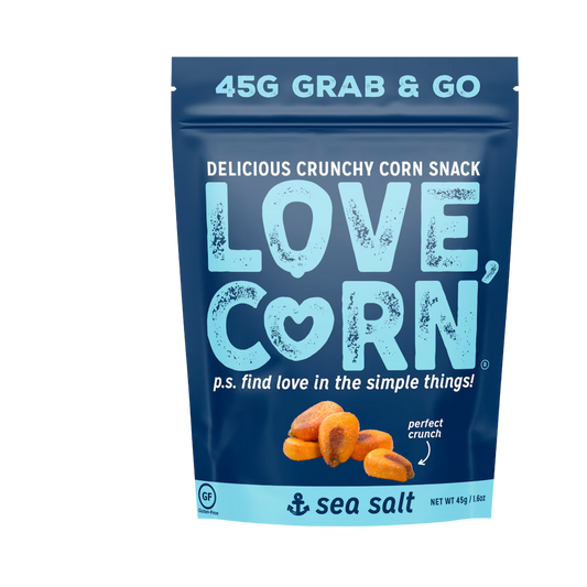 Love Corn Sea Salt Corn Snack