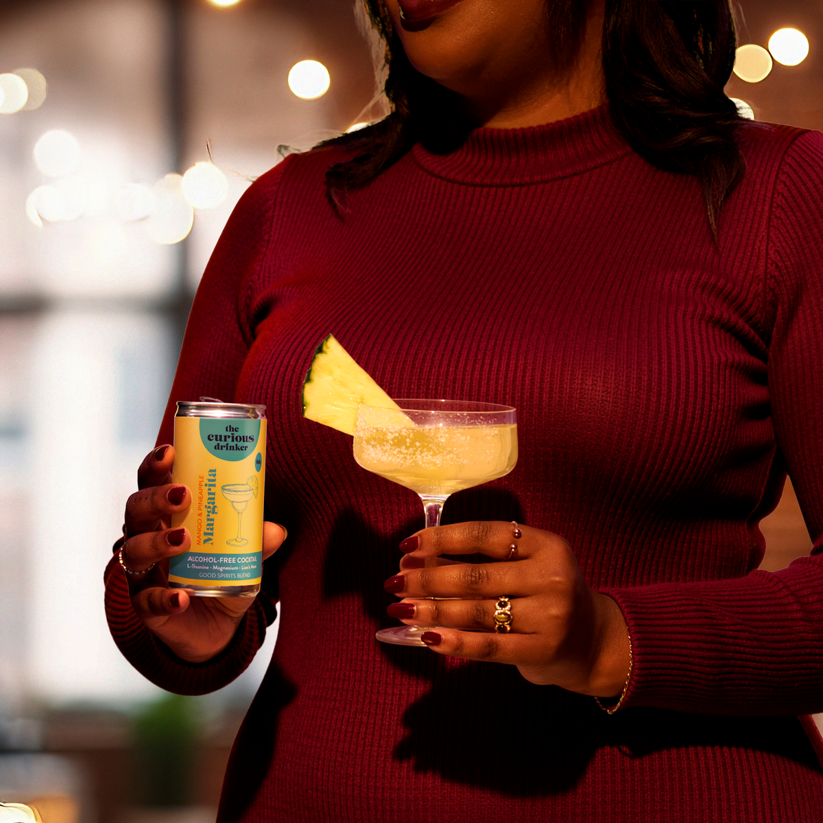 Alcohol-Free Mango & Pineapple Margarita | ABV 0%