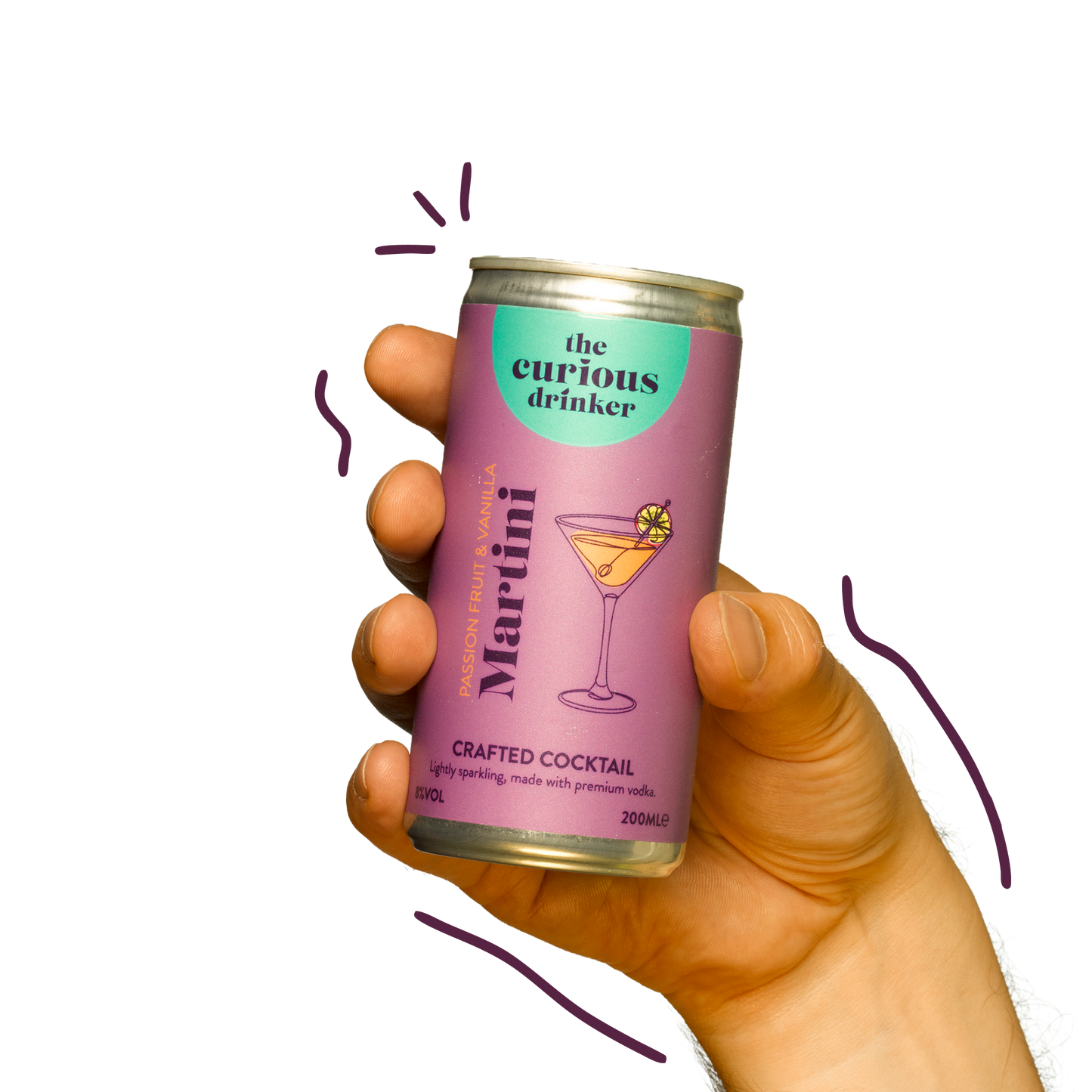 Passion Fruit & Vanilla Martini | ABV 8%