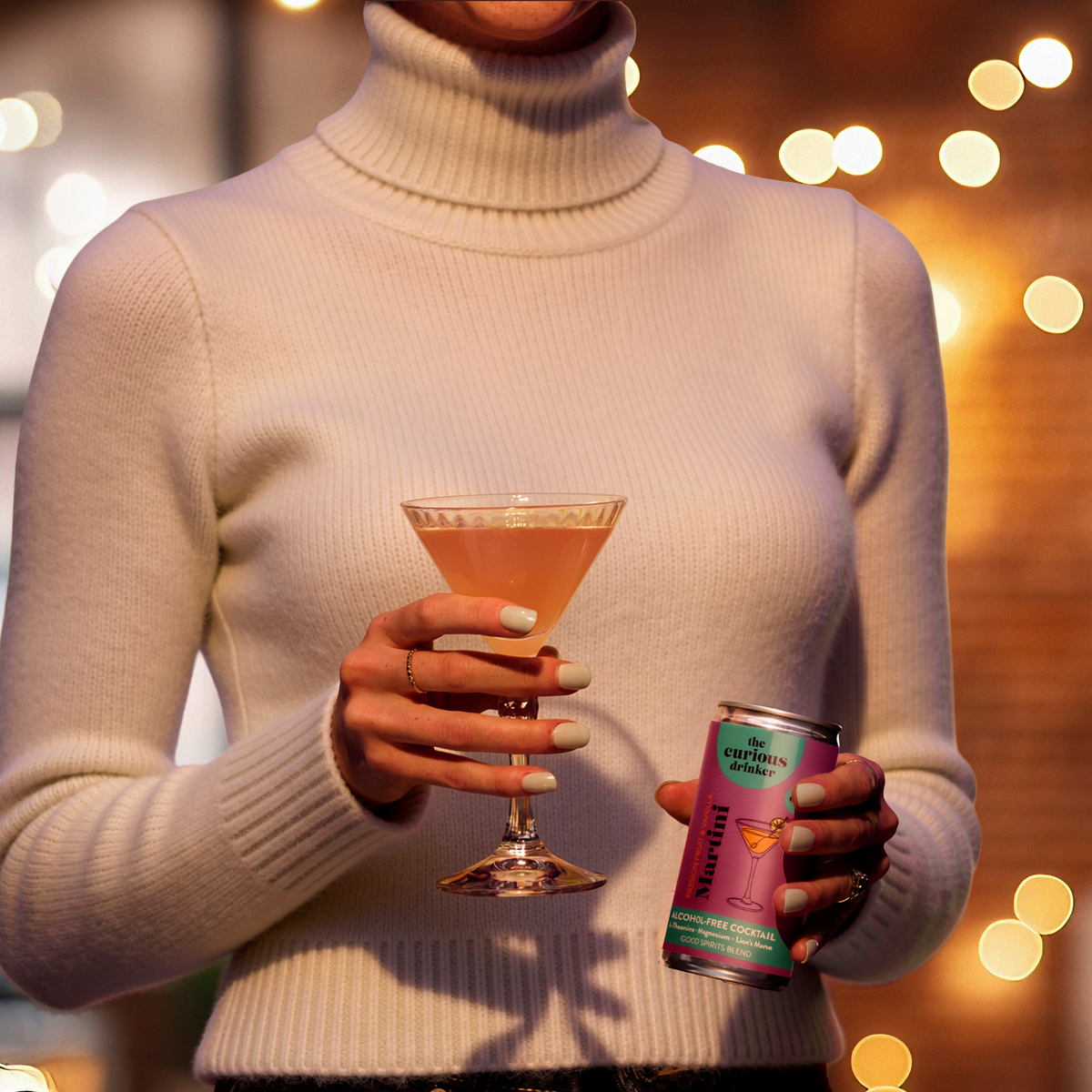 Alcohol-Free Passion Fruit & Vanilla Martini | ABV 0%