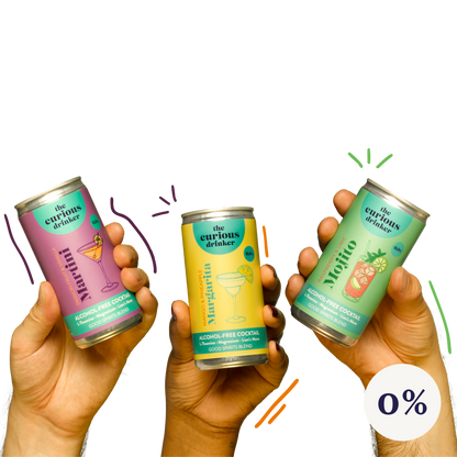Alcohol-Free Mixed Cocktails Pack | ABV 0%
