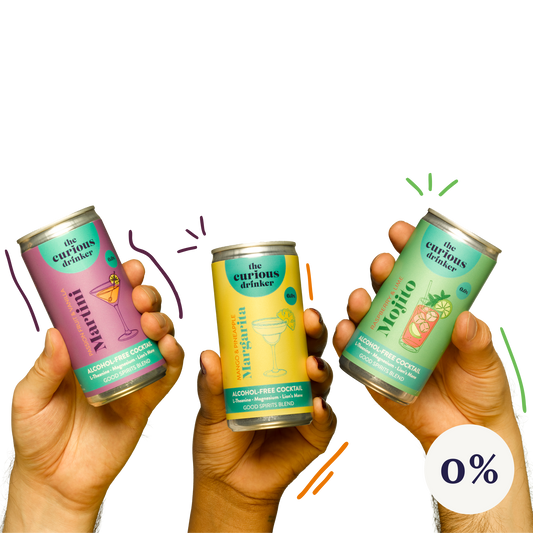 Alcohol-Free Mixed Cocktails Pack | ABV 0%