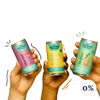 Alcohol-Free Mixed Cocktails Pack | ABV 0%