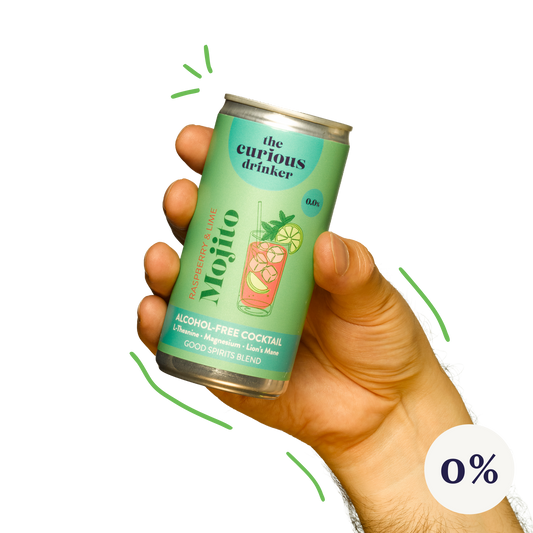 Alcohol-Free Raspberry & Lime Mojito | ABV 0%