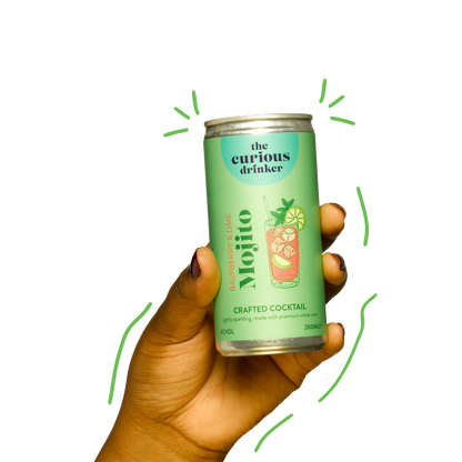 Raspberry & Lime Mojito Canned Cocktail