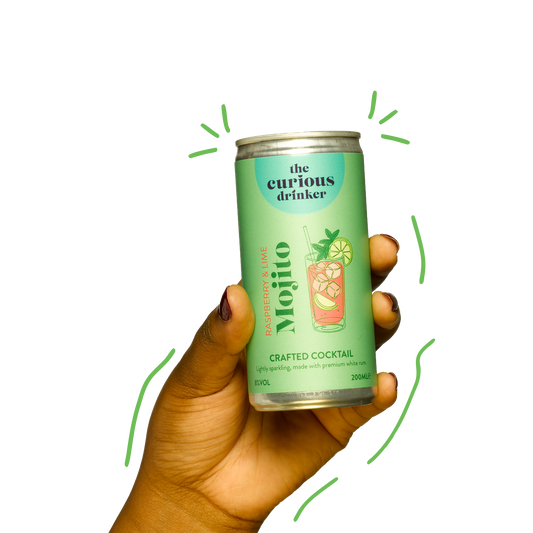 Raspberry & Lime Mojito Canned Cocktail