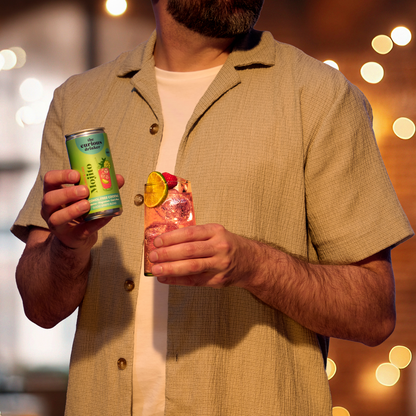 Alcohol-Free Raspberry & Lime Mojito | ABV 0%