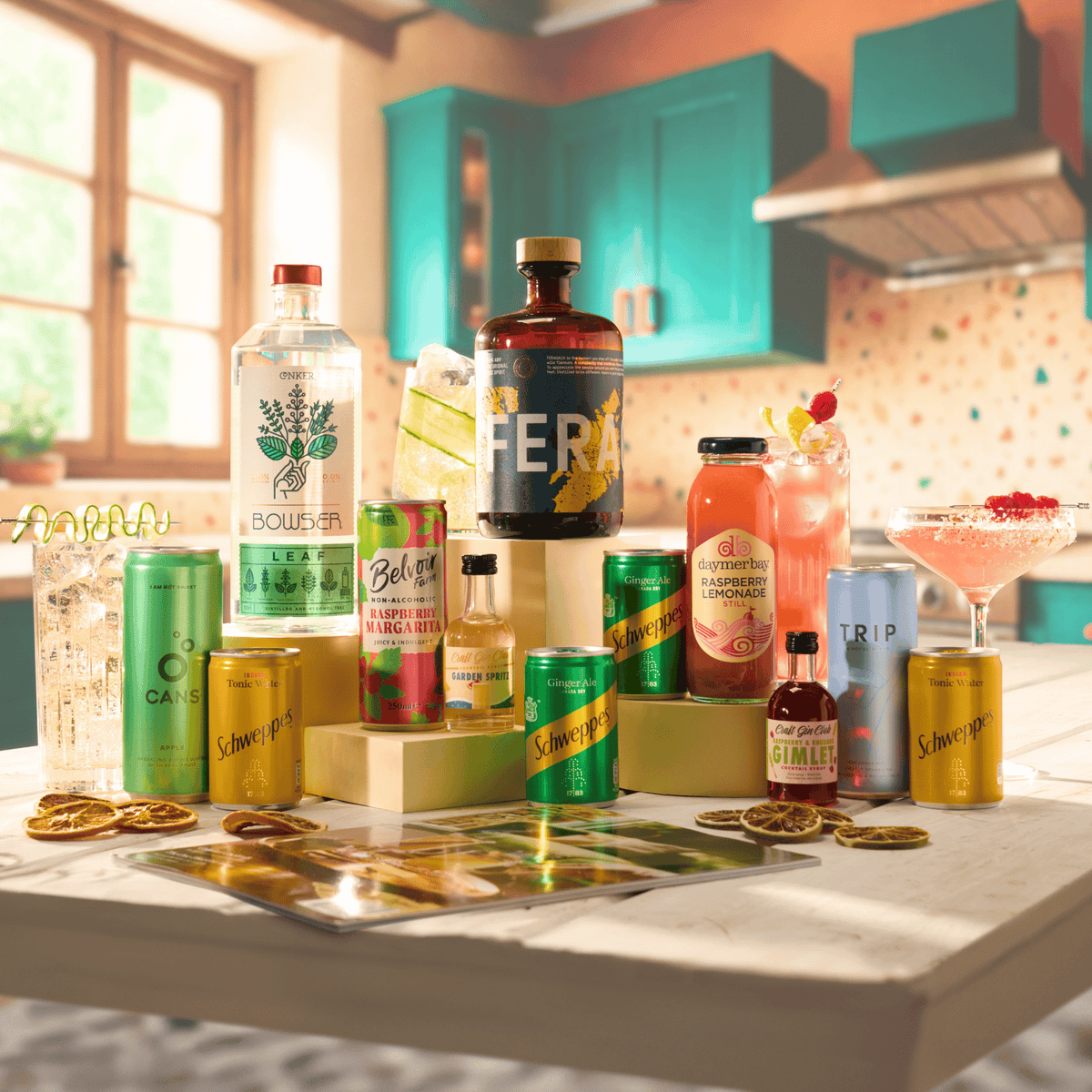 Craft Gin Club Alcohol-Free Spirits Selection Box