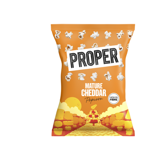 Proper Mature Cheddar Popcorn