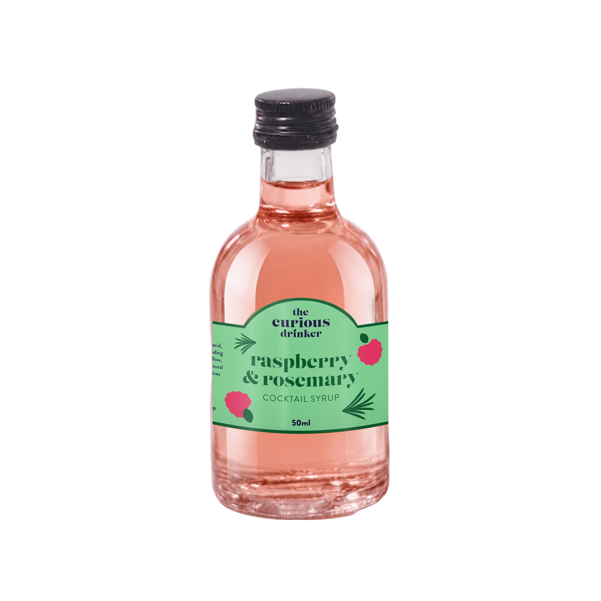 Raspberry and Rosemary Syrup 5cl