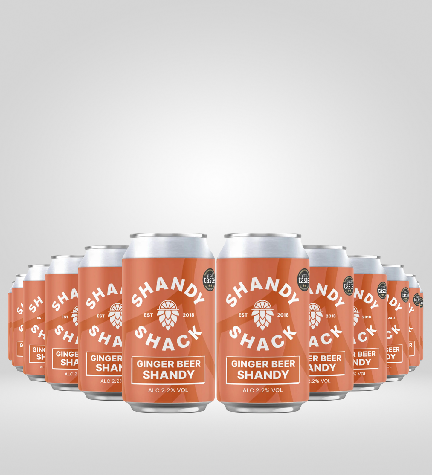 Shandy Shack Ginger Beer Shandy | 12 x 330ml