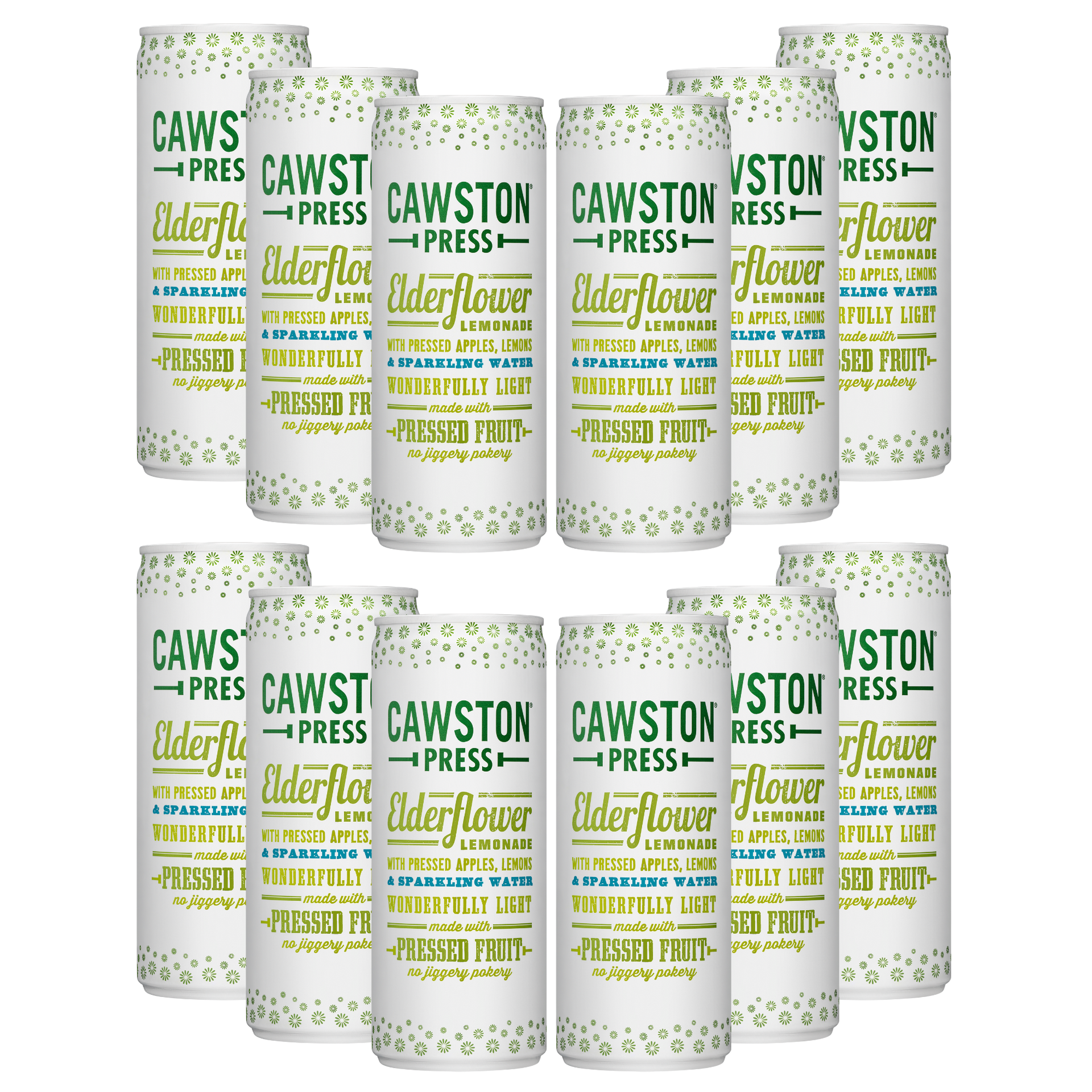 Press Elderflower Lemonade 12x