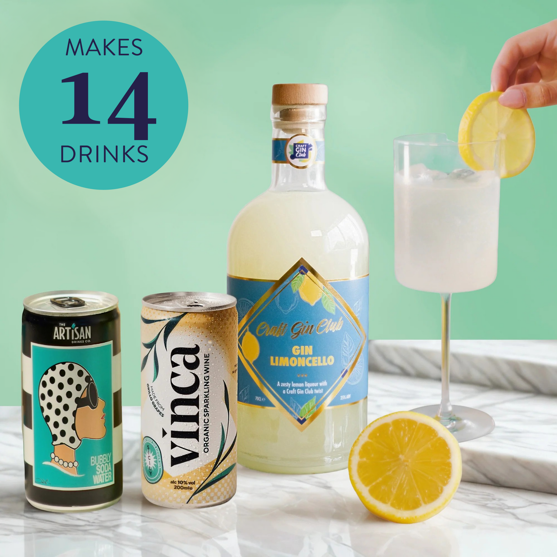 Limoncello Spritz Cocktail Set
