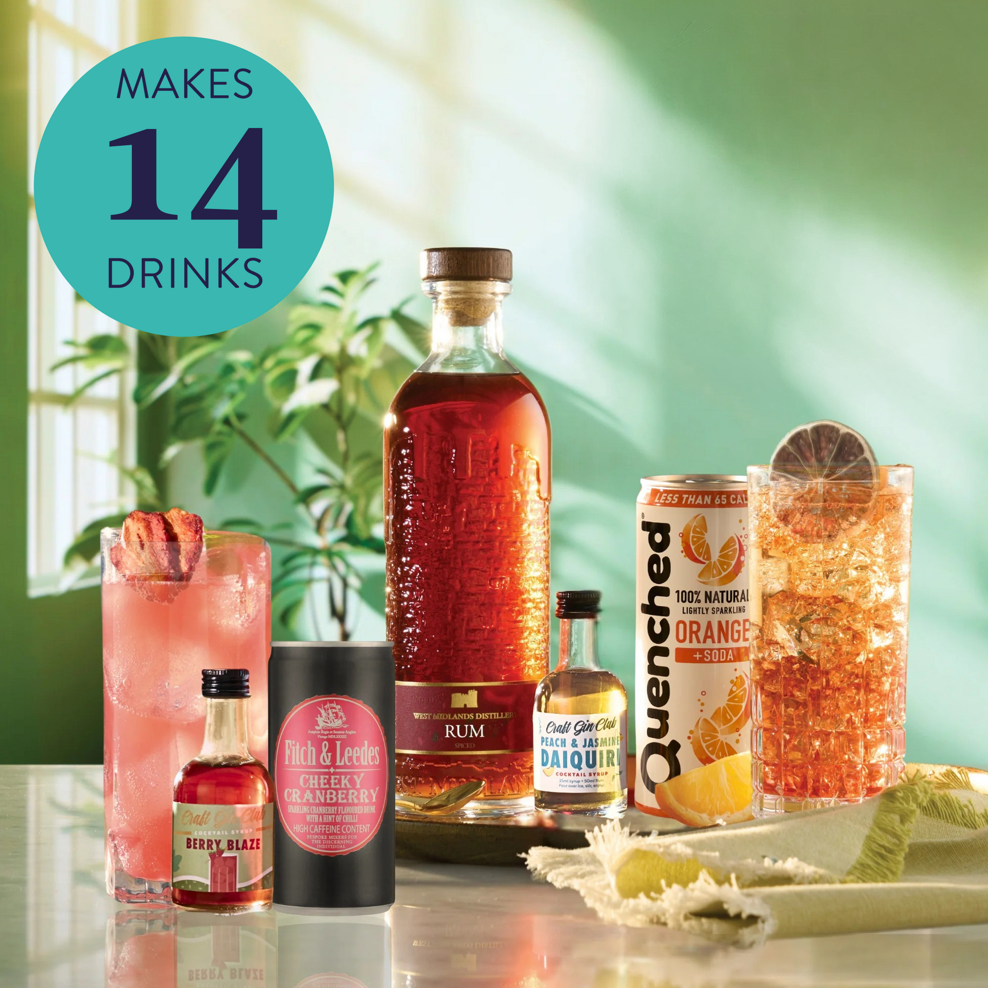 Rum Punch Cocktail Set